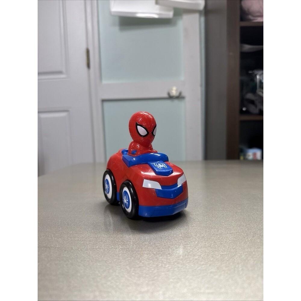 SPIDER-MAN PUSH N GO CAR; 2016 Marvel Happy Kid